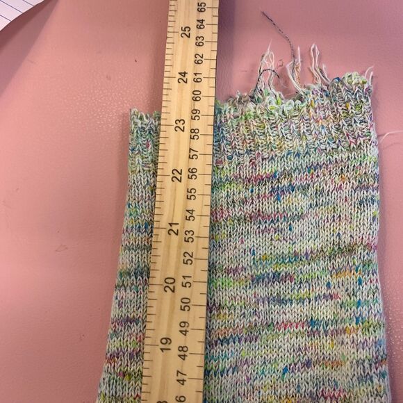 Free People Womens Prism Pullover Space Dye Sweater Cropped Beach Oversized Boho - Picture 12 of 16